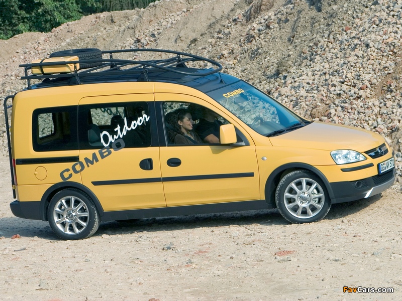 Opel Combo Outdoor Concept (C) 2004 wallpapers (800 x 600)