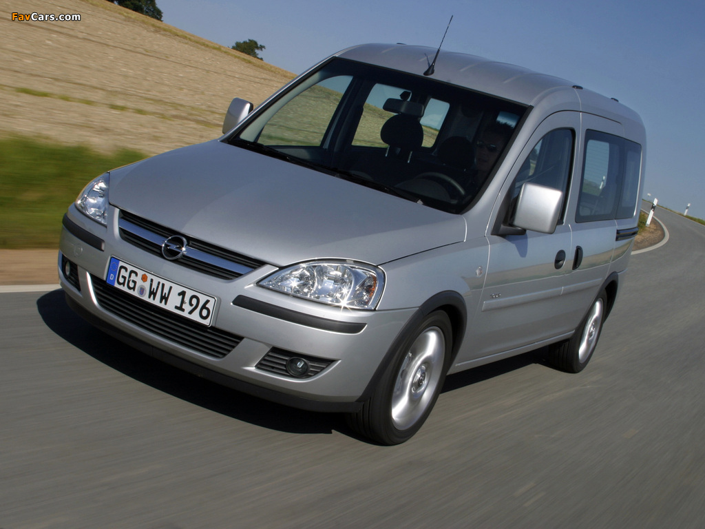 Opel Combo Tour (C) 2005–11 wallpapers (1024 x 768)