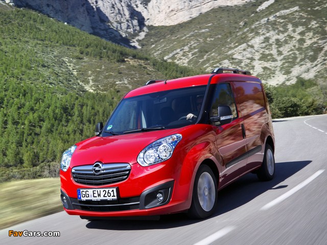 Opel Combo SWB Cargo (D) 2011 photos (640 x 480)