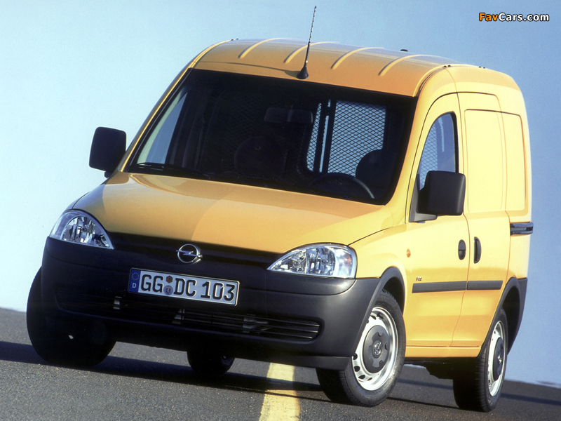 Photos of Opel Combo (C) 2001–05 (800 x 600)