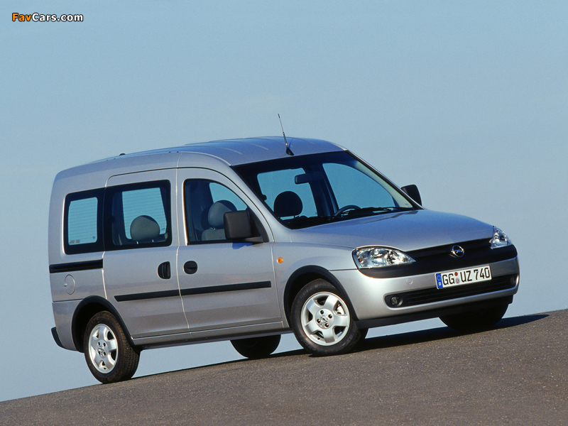 Opel Combo Tour (C) 2001–05 wallpapers (800 x 600)