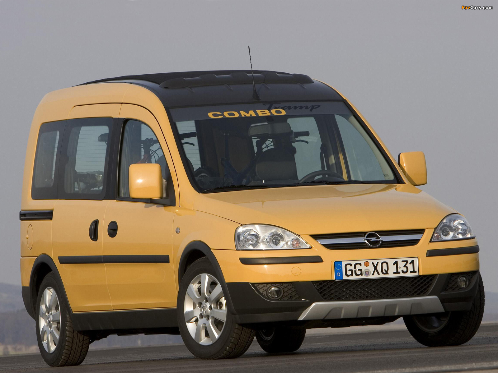 Opel Combo Tour Tramp (C) 2005–11 wallpapers (1600 x 1200)