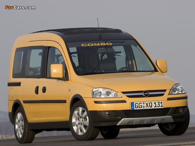 Opel Combo Tour Tramp (C) 2005–11 wallpapers (640 x 480)