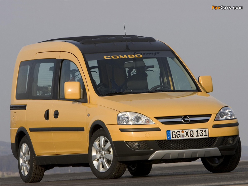 Opel Combo Tour Tramp (C) 2005–11 wallpapers (800 x 600)