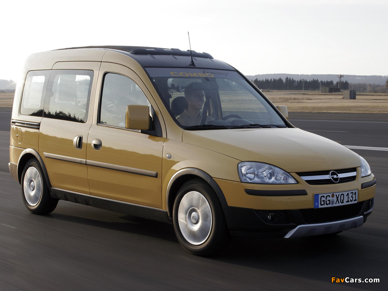 Opel Combo Tour Tramp (C) 2005–11 wallpapers (800 x 600)