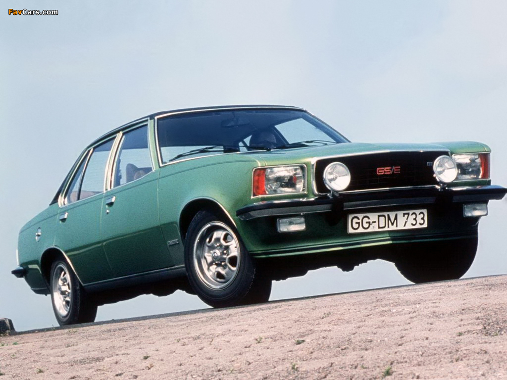Images of Opel Commodore GS/E (B) 1972–78 (1024 x 768)