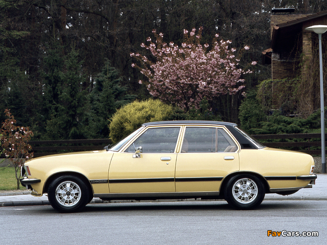 Opel Commodore GS/E (B) 1972–78 wallpapers (640 x 480)