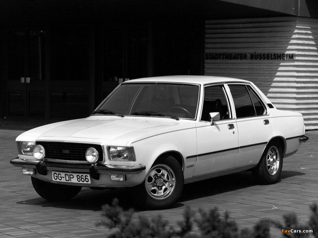 Opel Commodore GS/E (B) 1972–78 wallpapers (1024 x 768)