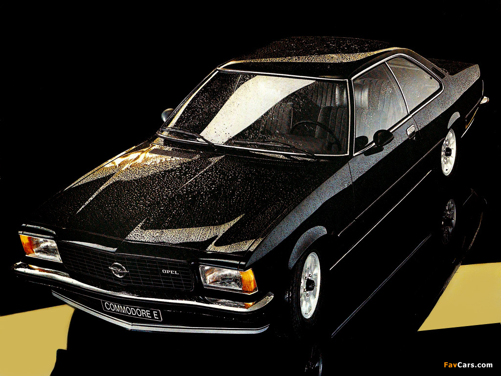 Opel Commodore E Coupe (B) wallpapers (1024 x 768)