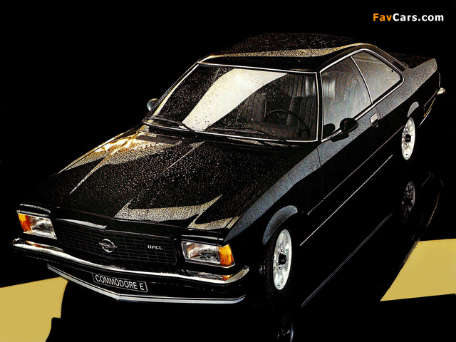 Opel Commodore E Coupe (B) wallpapers (640 x 480)