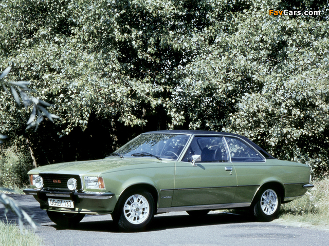 Photos of Opel Commodore GS/E Coupe (B) 1972–77 (640 x 480)