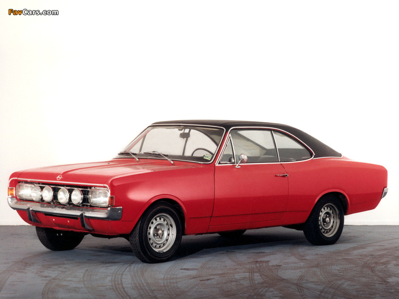 Pictures of Opel Commodore GS/E Coupe (A) 1967–71 (800 x 600)