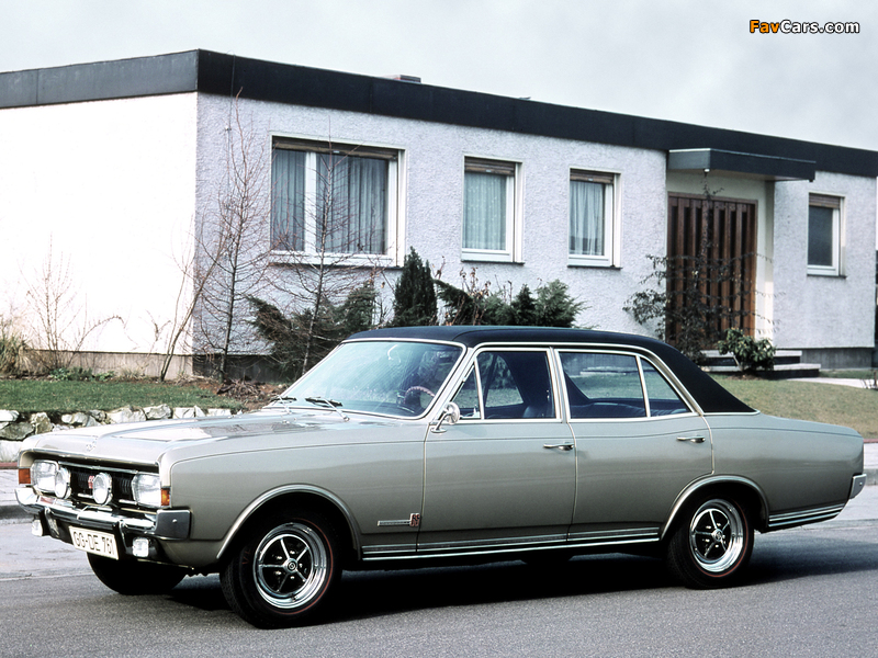 Pictures of Opel Commodore GS (A) 1967–72 (800 x 600)