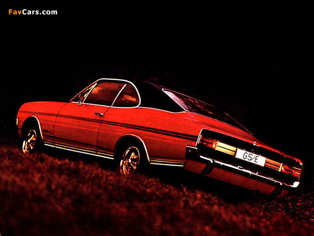 Pictures of Opel Commodore GS/E Coupe (A) 1967–71 (640 x 480)
