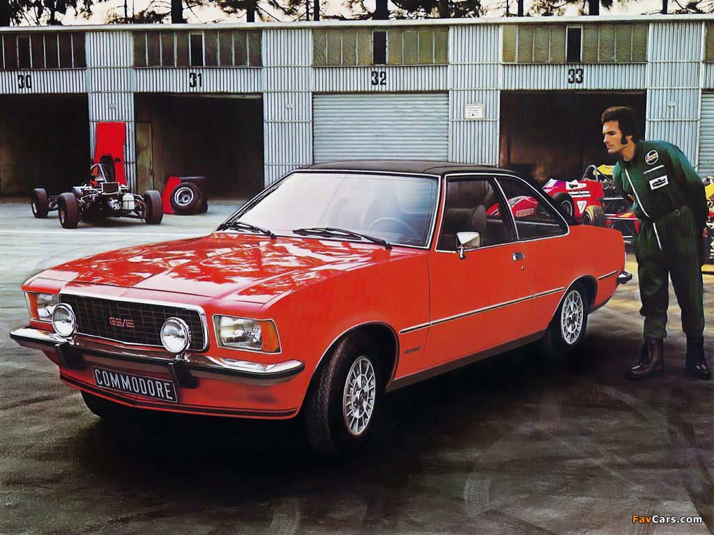Pictures of Opel Commodore GS/E Coupe (B) 1972–77 (1024 x 768)