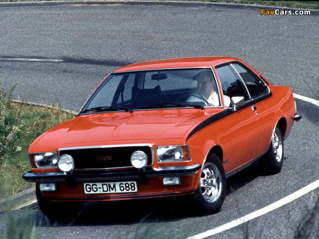 Opel Commodore GS/E Coupe (B) 1972–77 wallpapers (640 x 480)