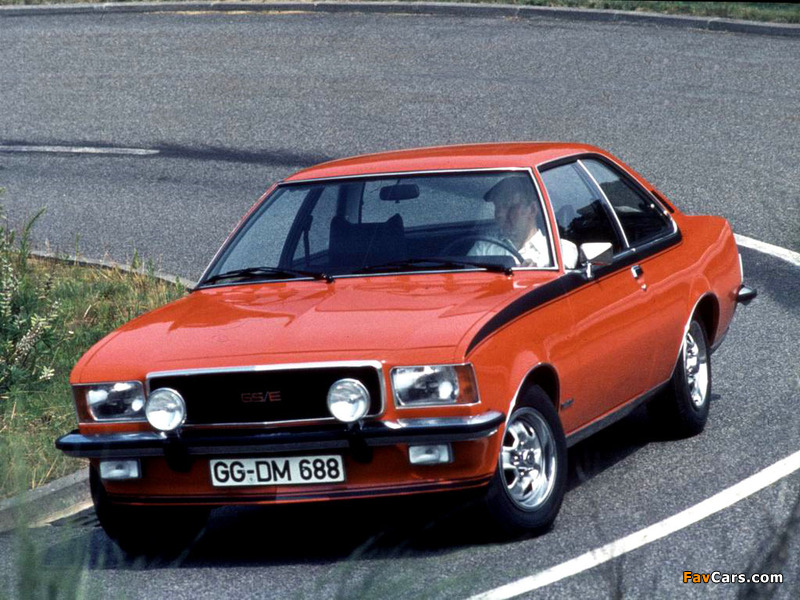 Opel Commodore GS/E Coupe (B) 1972–77 wallpapers (800 x 600)