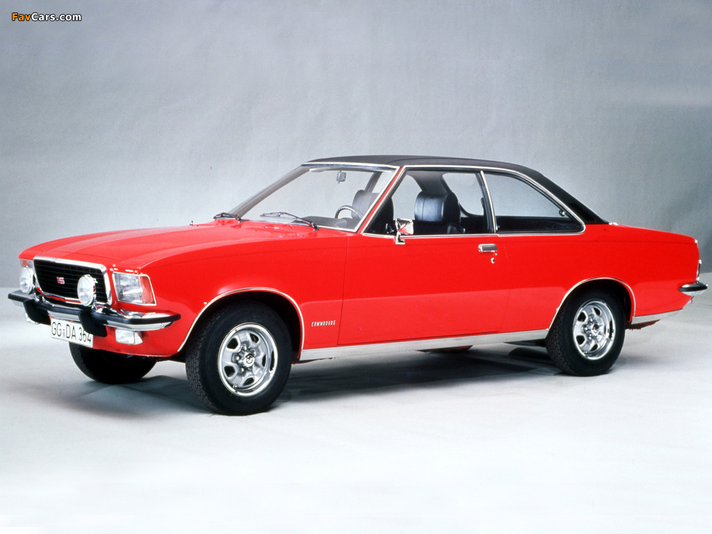 Opel Commodore GS Coupe (B) 1972–78 wallpapers (1024 x 768)