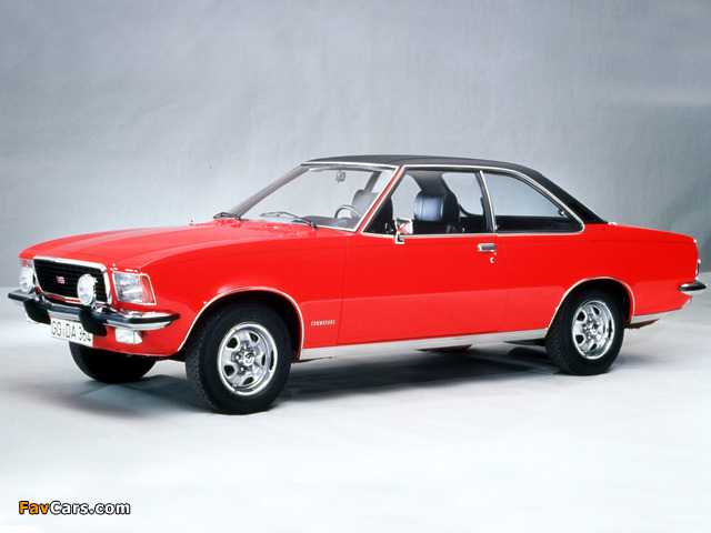 Opel Commodore GS Coupe (B) 1972–78 wallpapers (640 x 480)