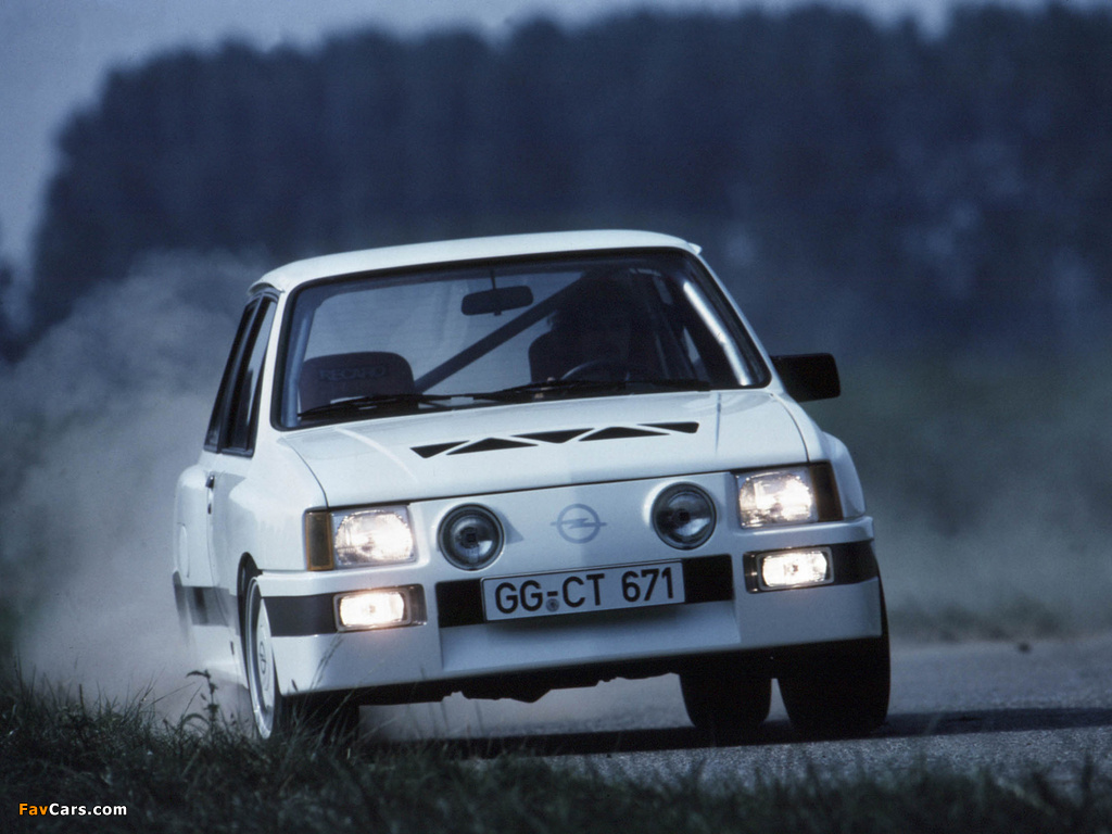 Images of Opel Corsa Sprint Gr.B Prototype (A) 1983 (1024 x 768)