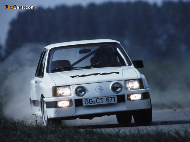 Images of Opel Corsa Sprint Gr.B Prototype (A) 1983 (640 x 480)