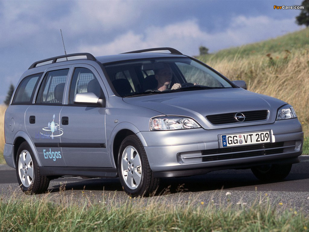 Images of Opel Astra Caravan CNG (G) 2002 (1024 x 768)