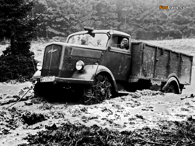 Opel Blitz 3.6-6700A Prototyp (N) 1940 photos (640 x 480)