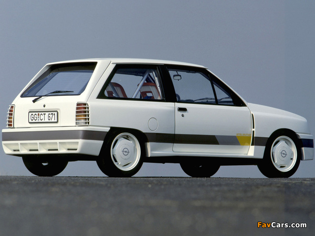 Opel Corsa Sprint Gr.B Prototype (A) 1983 wallpapers (640 x 480)