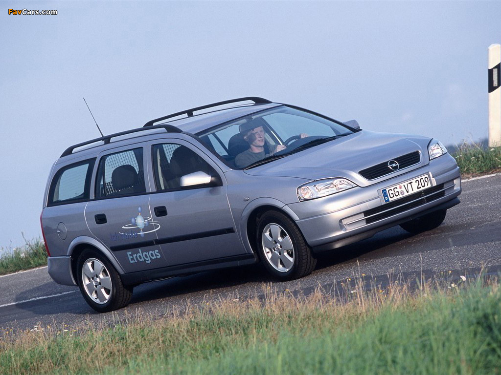 Opel Astra Caravan CNG (G) 2002 photos (1024 x 768)