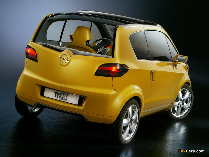 Opel Trixx Concept 2004 photos (800 x 600)