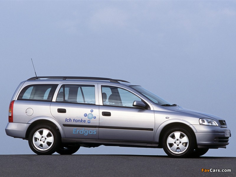 Photos of Opel Astra Caravan CNG (G) 2002 (800 x 600)