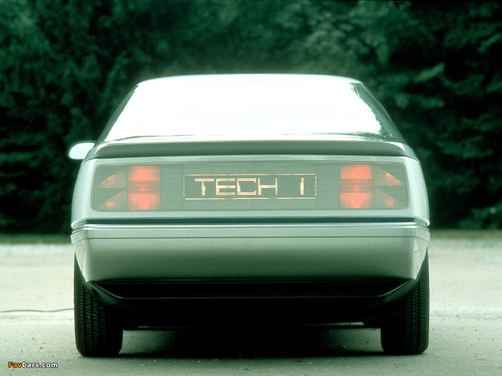 Opel Tech-1 Concept 1981 wallpapers (1024 x 768)