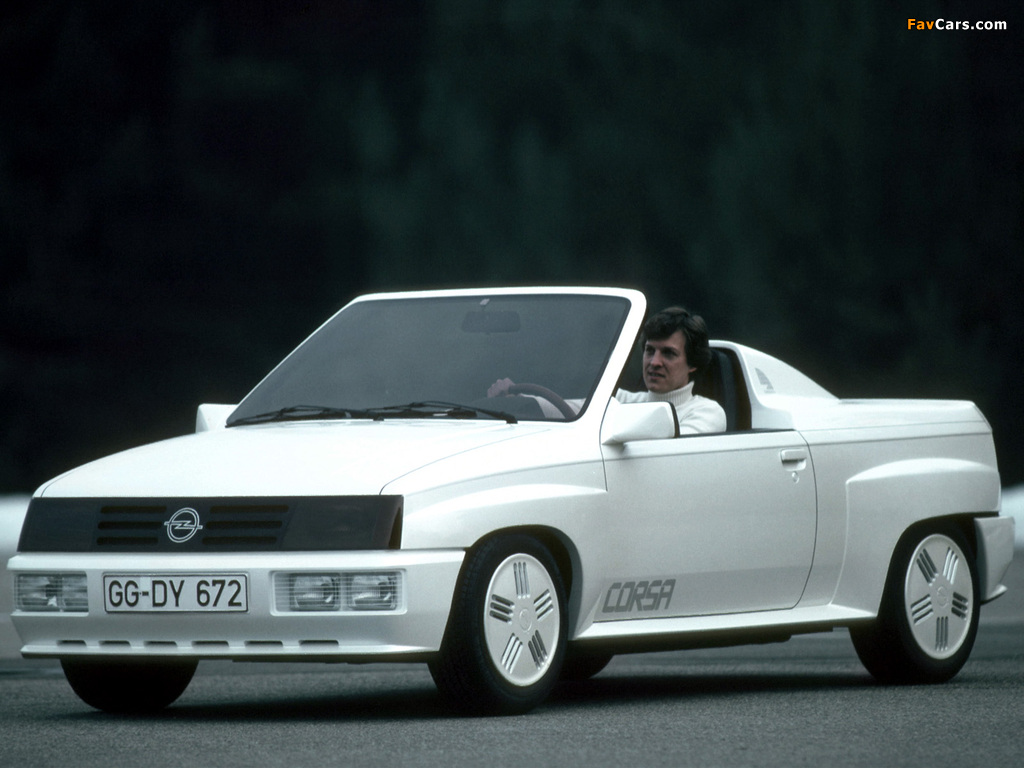 Images of Opel Corsa Spider Concept 1982 (1024 x 768)