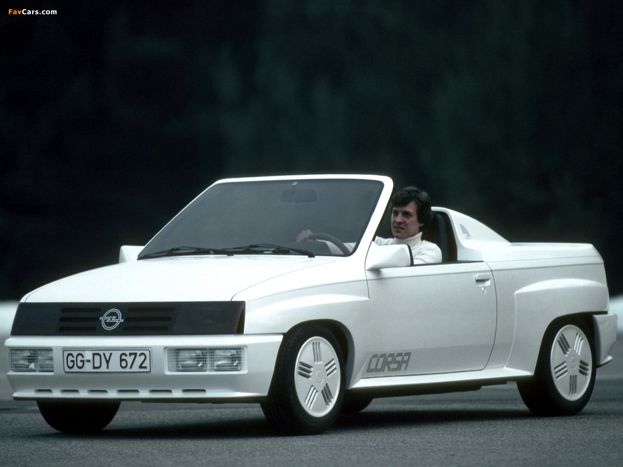 Images of Opel Corsa Spider Concept 1982 (1280 x 960)