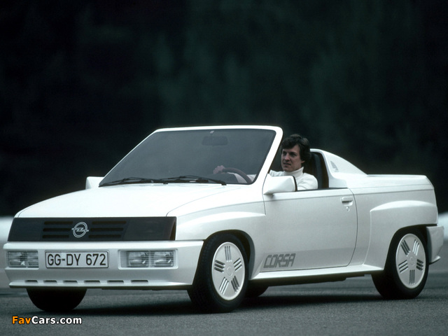 Images of Opel Corsa Spider Concept 1982 (640 x 480)