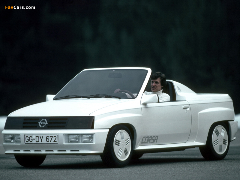 Images of Opel Corsa Spider Concept 1982 (800 x 600)