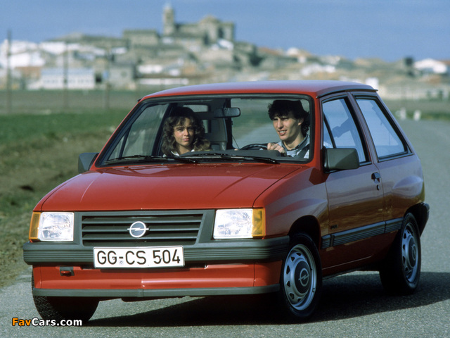 Images of Opel Corsa 3-door (A) 1982–90 (640 x 480)