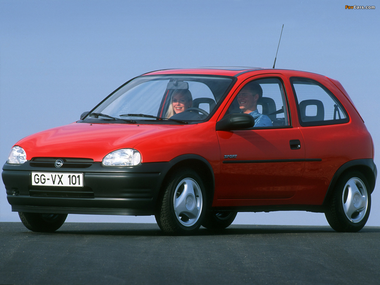 Images of Opel Corsa 3-door (B) 1993–97 (1280 x 960)