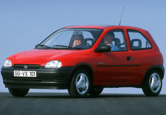 Images of Opel Corsa 3-door (B) 1993–97