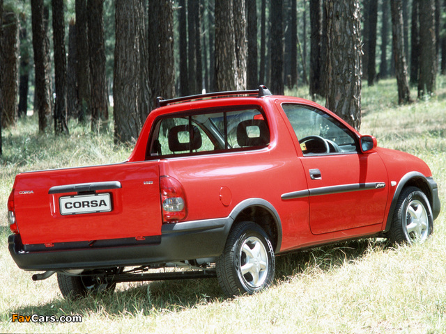 Images of Opel Corsa Utility (B) 1998–2002 (640 x 480)