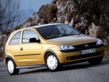 Images of Opel Corsa 3-door (C) 2000–03