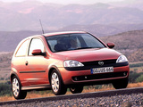 Images of Opel Corsa 3-door (C) 2000–03