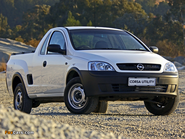 Images of Opel Corsa Utility (C) 2003–10 (640 x 480)