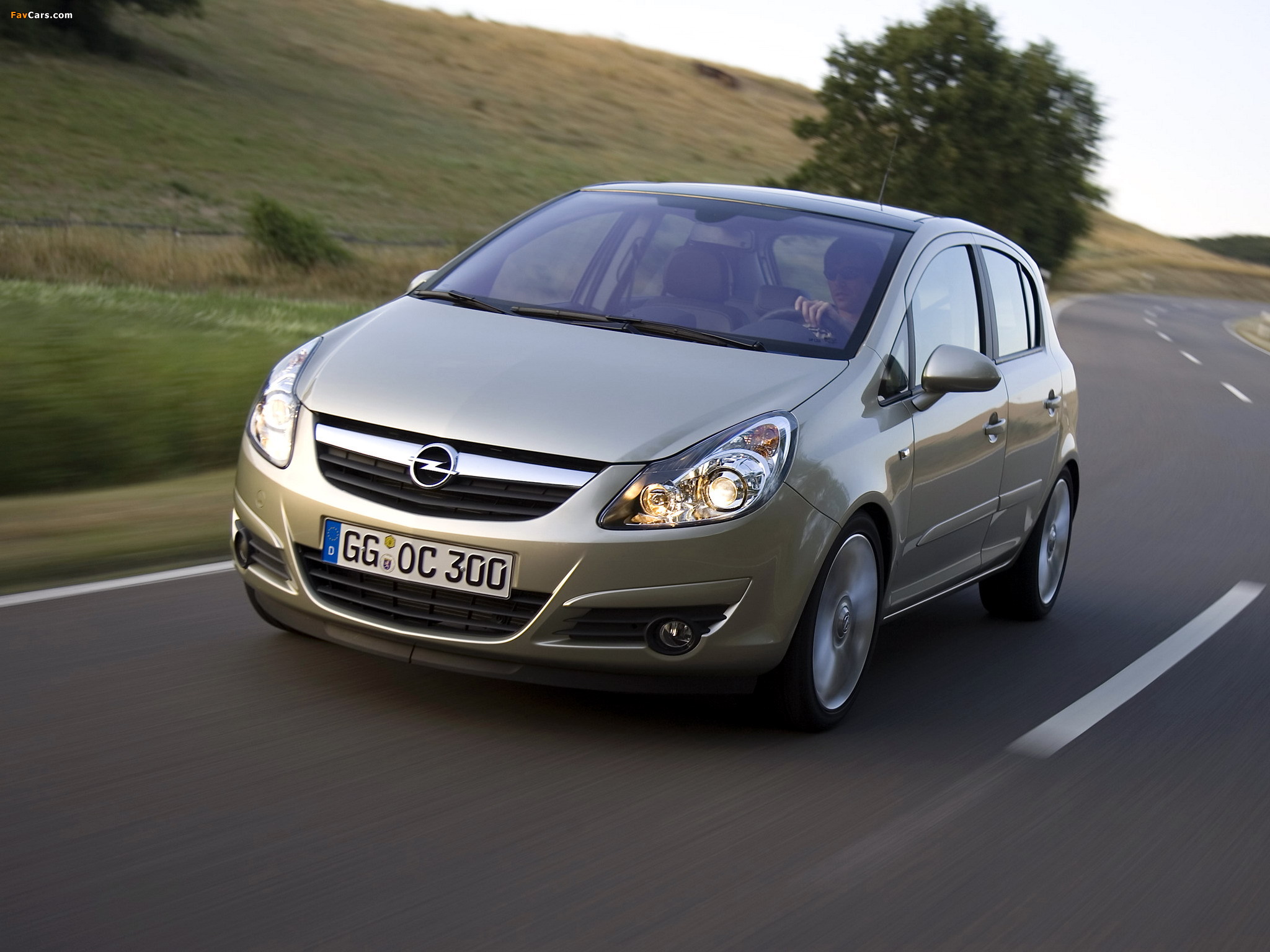 Images of Opel Corsa 5-door (D) 2006–09 (2048 x 1536)