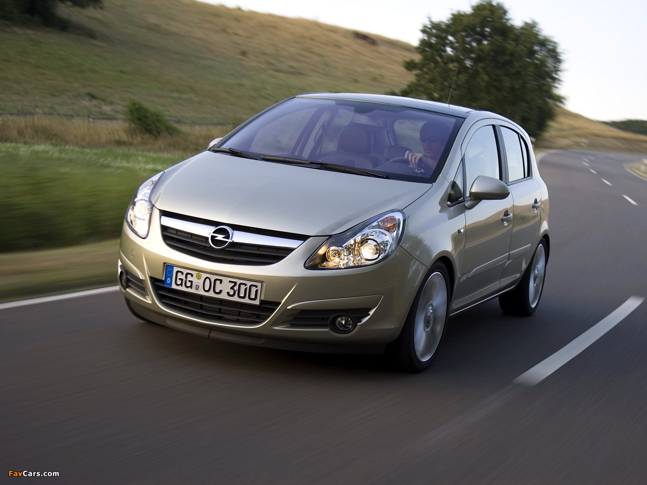 Images of Opel Corsa 5-door (D) 2006–09 (1280 x 960)