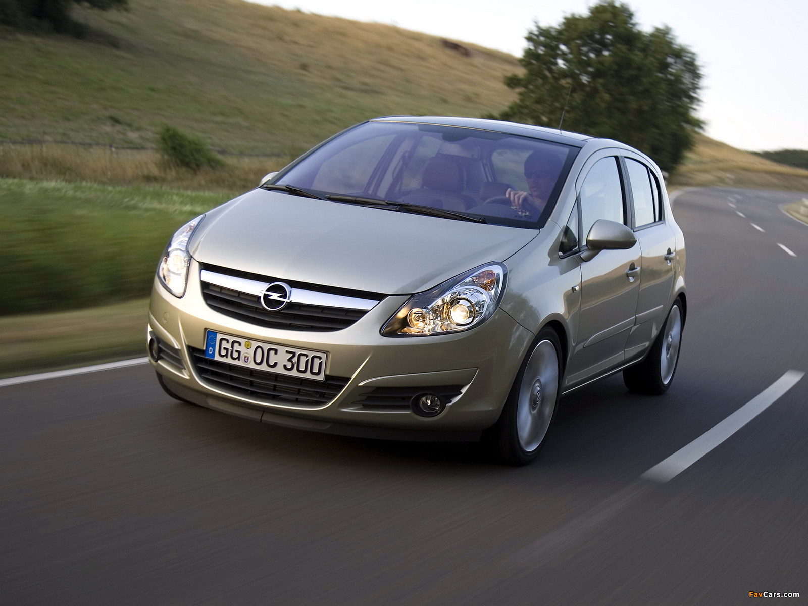 Images of Opel Corsa 5-door (D) 2006–09 (1600 x 1200)