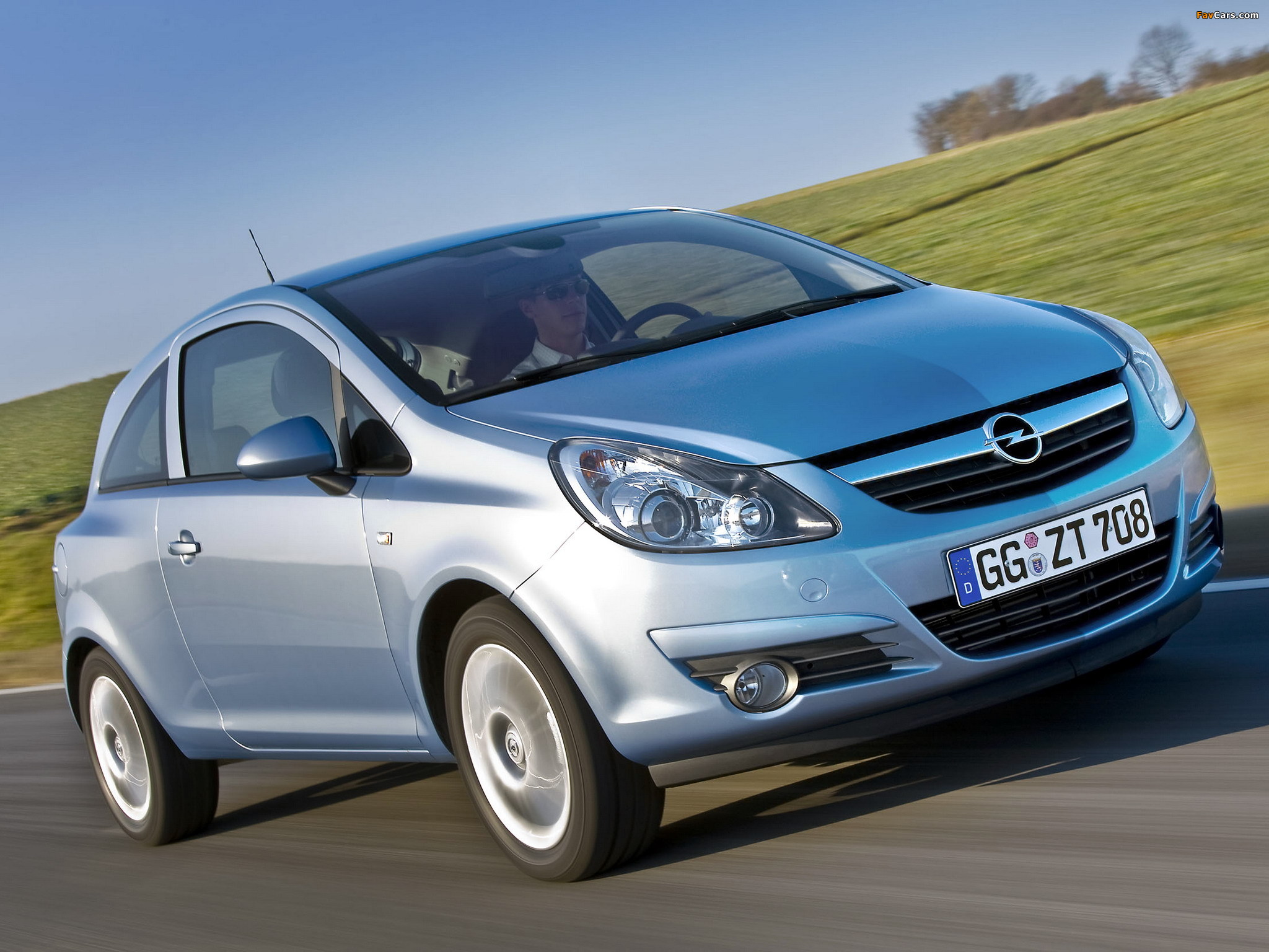 Images of Opel Corsa 3-door (D) 2006–09 (2048 x 1536)