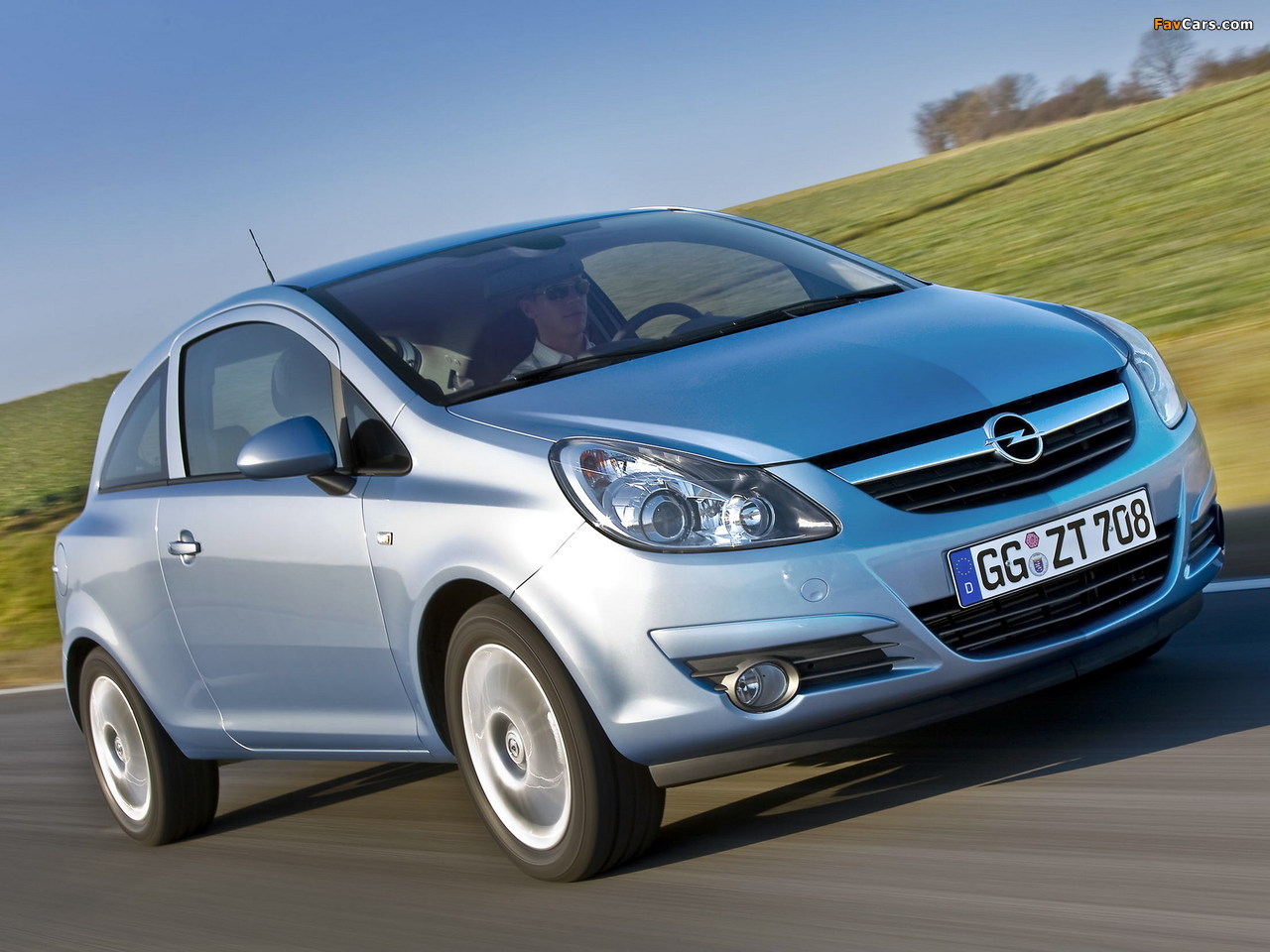 Images of Opel Corsa 3-door (D) 2006–09 (1280 x 960)