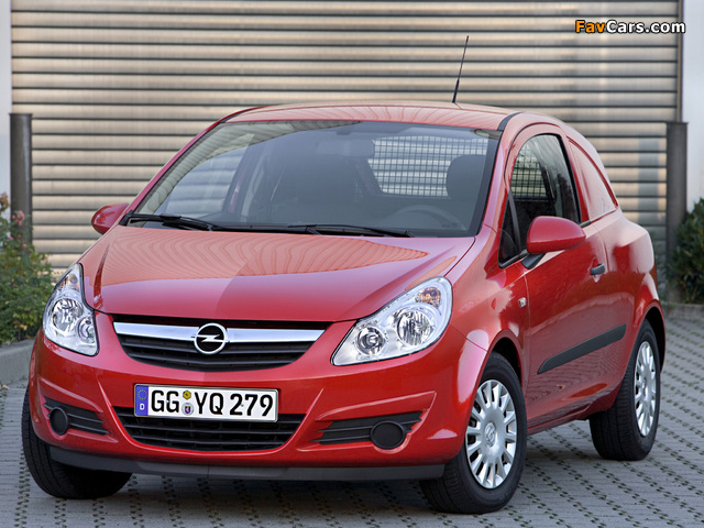 Images of Opel Corsavan (D) 2007 (640 x 480)