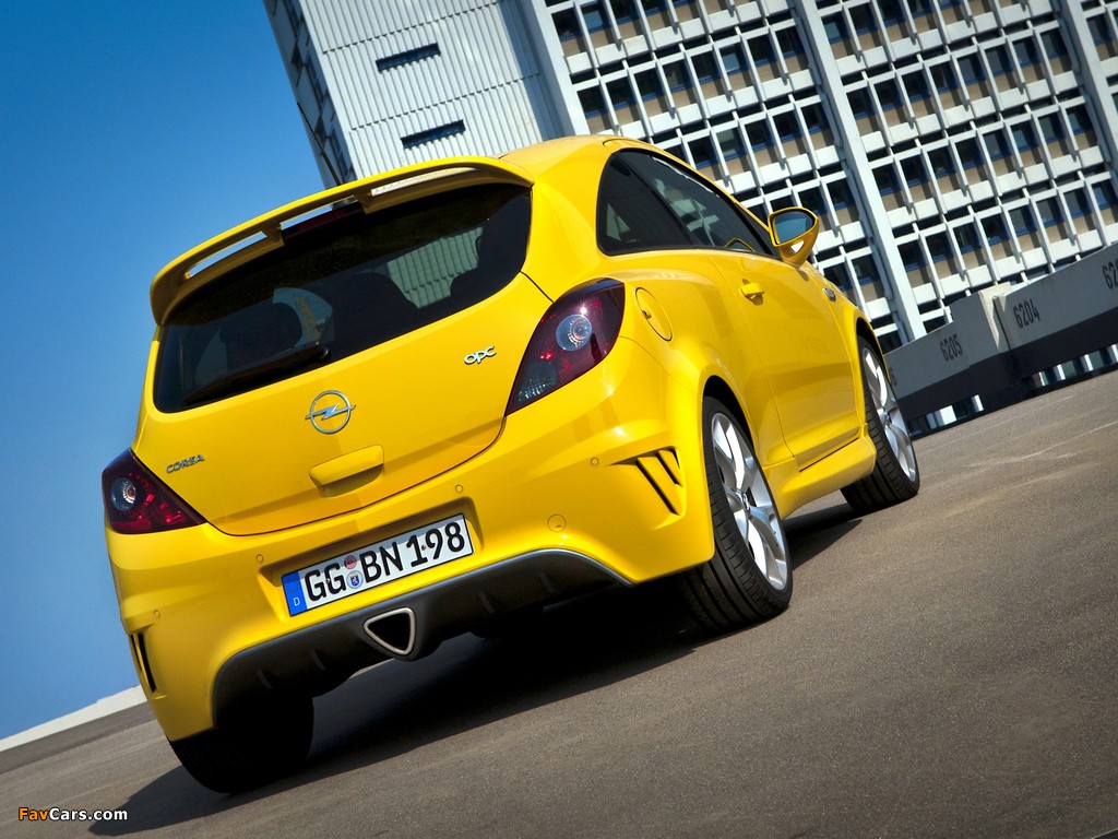 Images of Opel Corsa OPC (D) 2010 (1024 x 768)
